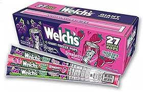 Kisko Welch Soda Giant Freezies 27/5.5oz -155g