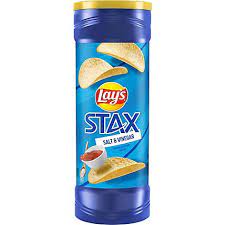 Frito Lay's Stax Salt & Vinegar 5.5oz 155g