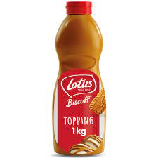 LOTUS BISCOFF TOPPING SAUCE 1KG - Tom's Confectionery Warehouse