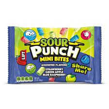 SOUR PUNCH ASSORTED BITES 99G
