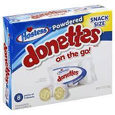 Hostess Donettes Powdered Snack Size 340g