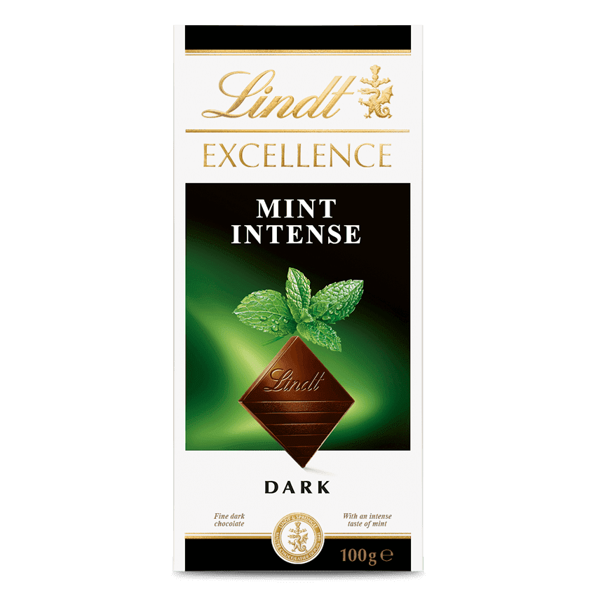 Lindt Excellence Dark Mint 20x100g