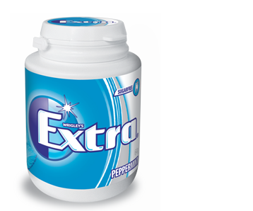 Wrigley's Extra Peppermint Bottle S/F
