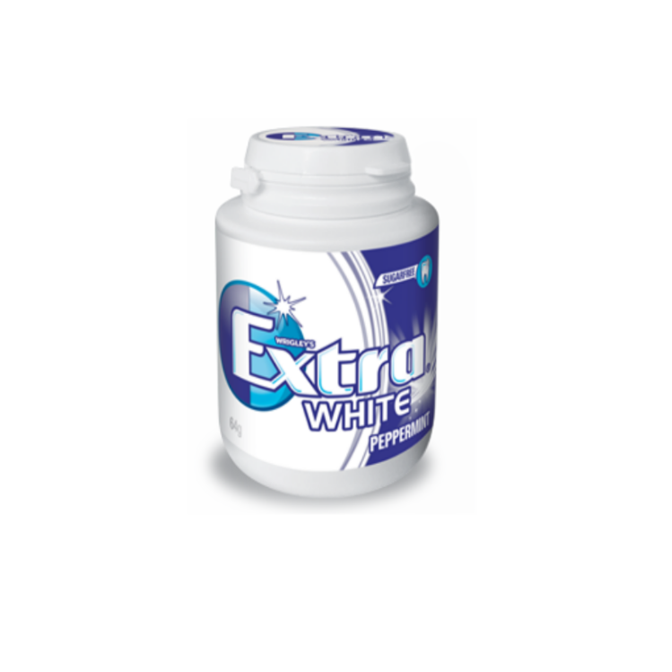 Wrigley's Extra White Peppermint Bottle S/F