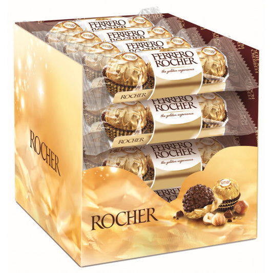 Ferrero Rocher T3  37.5g - Tom's Confectionery Warehouse