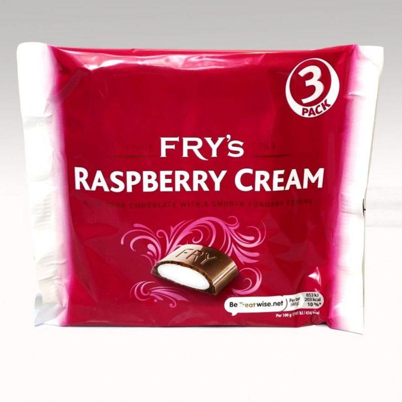 Cadbury UK Fry's Raspberry Cream Bar 3pk (UK)