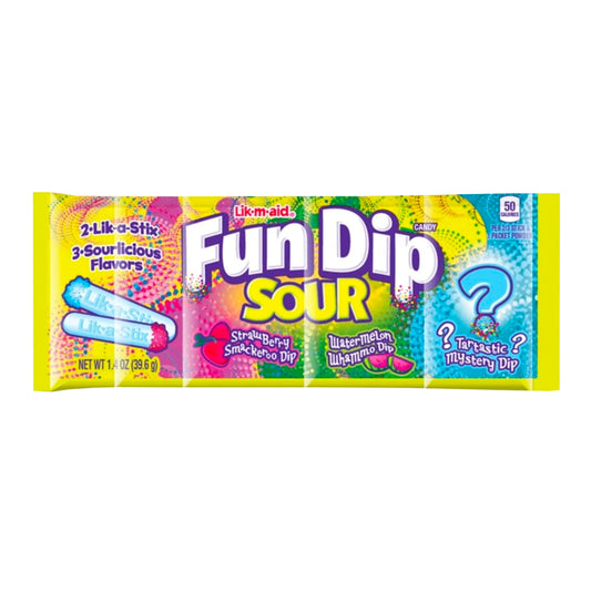 Lik-M-Aid Sour Fun Dip 39g