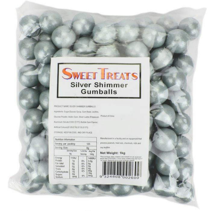 Sweet Treats Silver Shimmer Gumballs