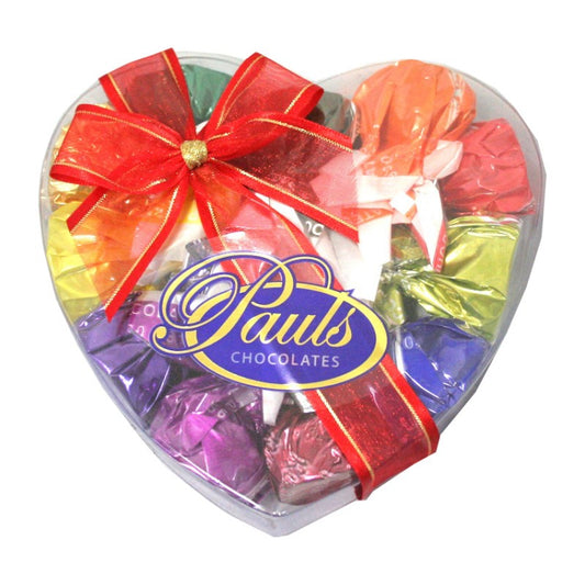 Pauls Heart Box Chocolates 125g