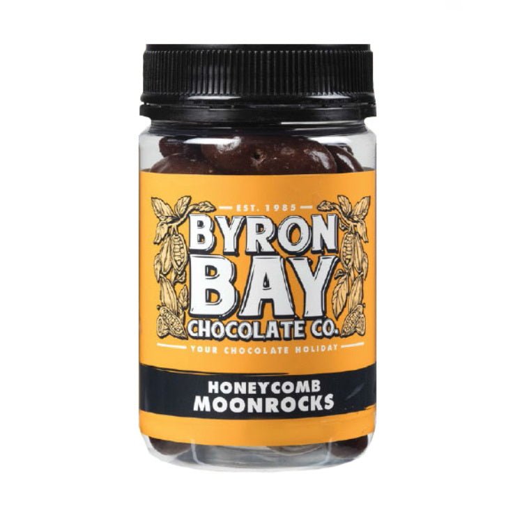 Byron Bay Chocolate Co. Honeycomb Moonrocks Jar