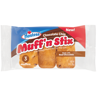 HOSTESS MUFF'N STIX CH CHIP 85G