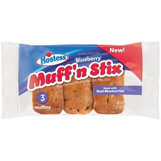 HOSTESS MUFF'N STIX BLUEBERRY 85G