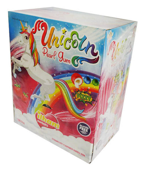 Ilham Sweets Unicorn Pearl Bubble Gum Wrapped 4.6g