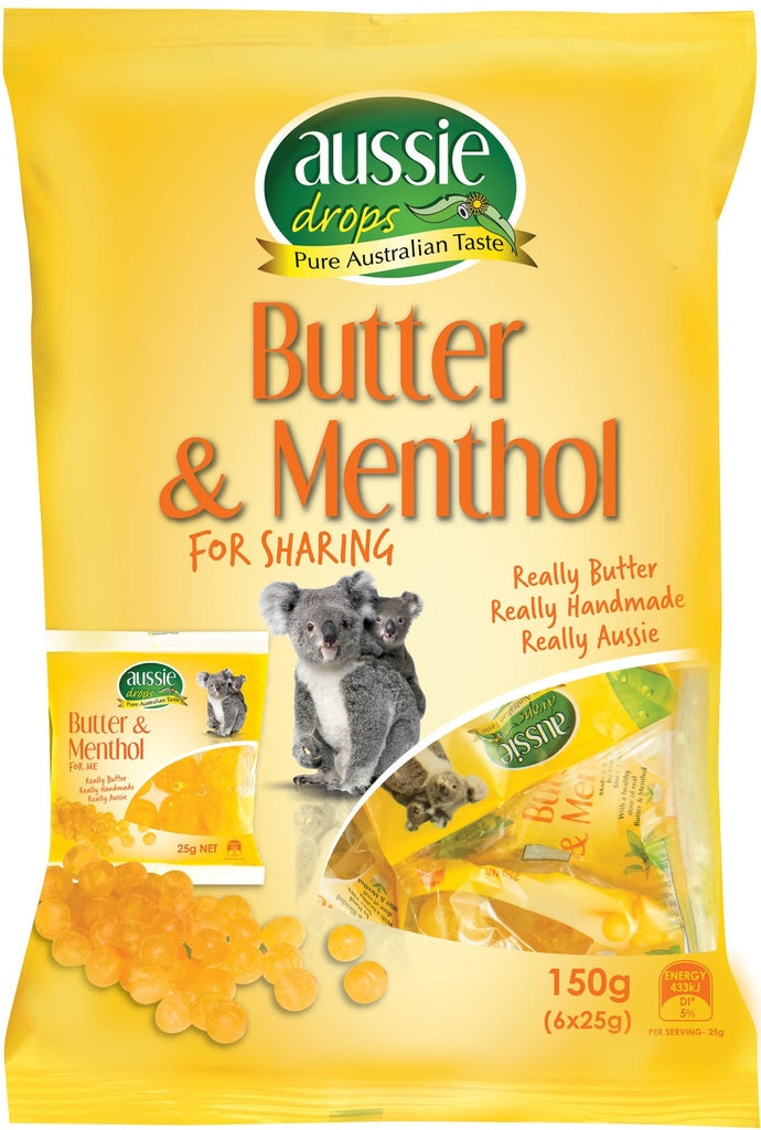 Aussie Drops Butter & Menthol