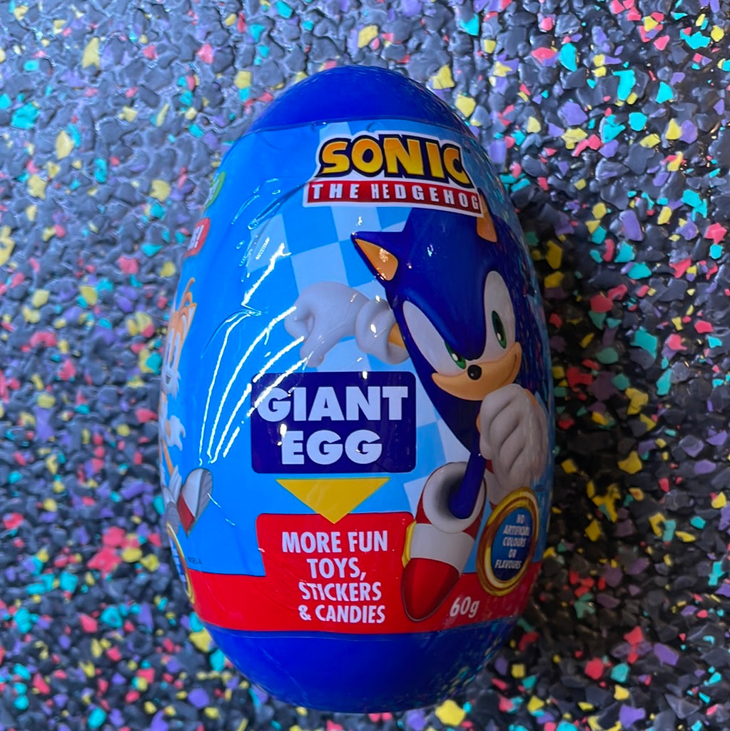 Giant egg - Sonic / looney tunes 60g