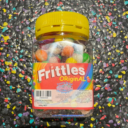 Frost Bites (Tom’s Freeze Dried Skittles) 100g Jar