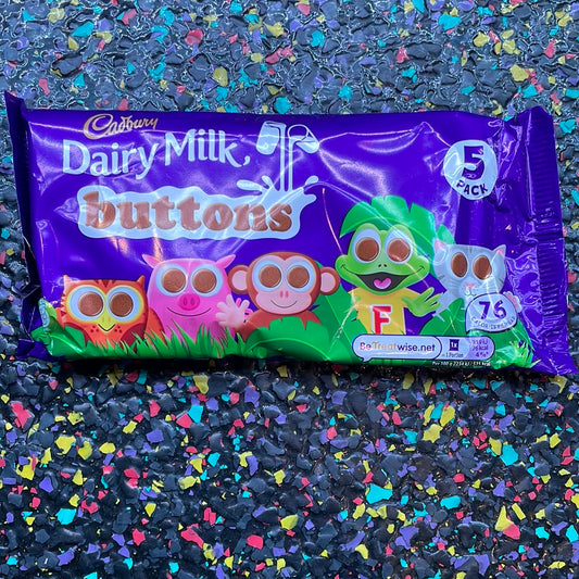 UK Cadbury 5pk Choc Buttons 70g