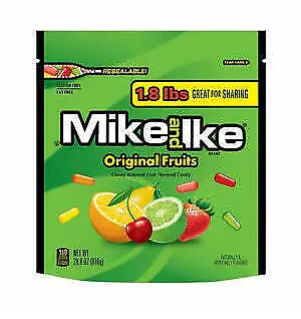 MIKE & IKE ORIGINAL FRUIT 1.8LB (800g)
