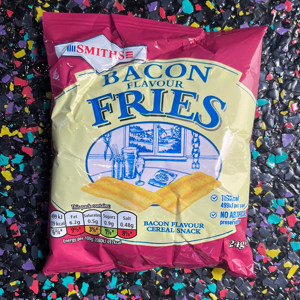 UK Smiths Bacon Fries 24gQ Tom's Confectionery Warehouse