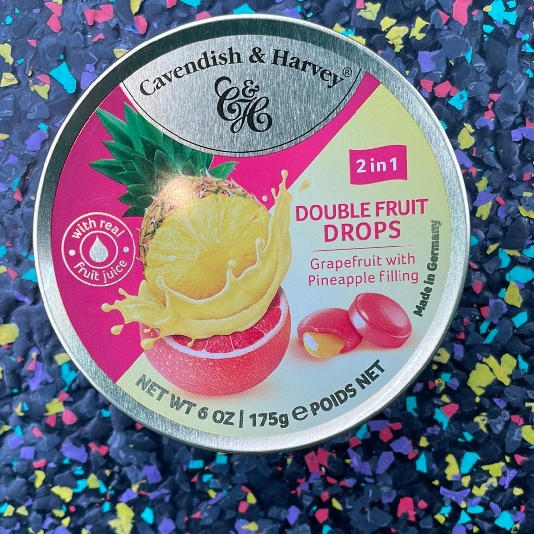 Cavendish & Harvey - 2 in 1 - grapefruit & pineapple drops