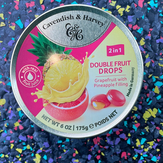 Cavendish & Harvey - 2 in 1 - grapefruit & pineapple drops