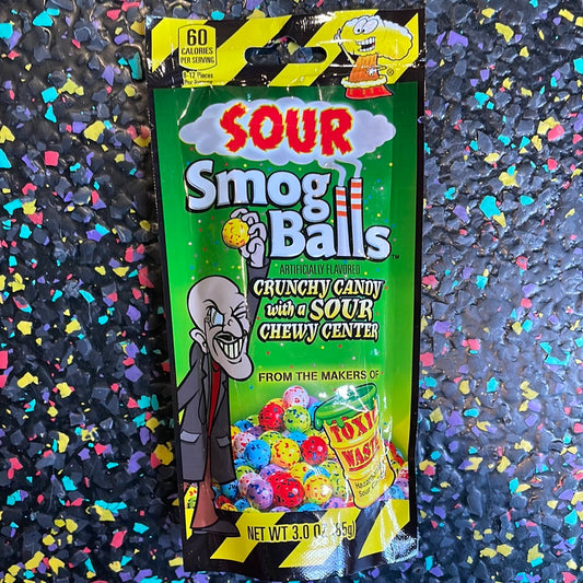 Toxic Waste Sour Smog Balls 85g
