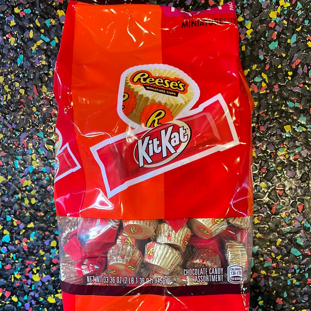 REESE KITKAT PARTY BAG 945G – Tom's Confectionery Warehouse