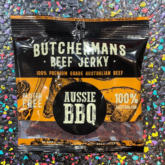 Butchermans Beef Jerky - Aussie BBQ 40g