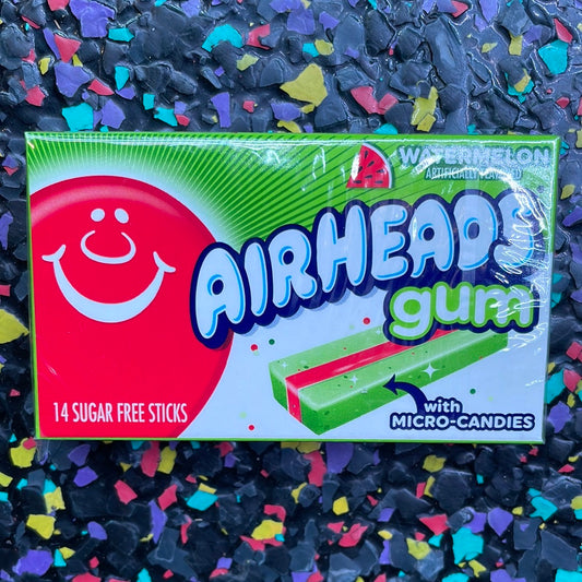 US Airheads Gum - Watermelon 80.64g