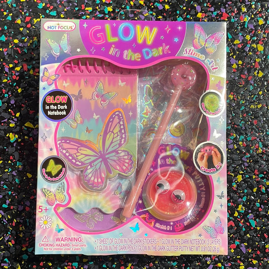 GLOW IN DARK FANCY ME SET UNICORN