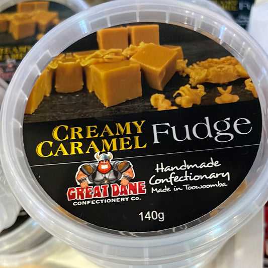 GREAT DANE 140G CREAMY CARAMEL FUDGE