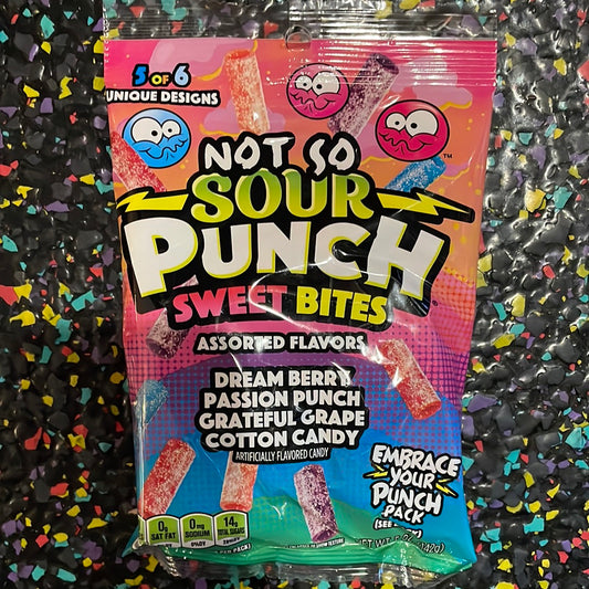 SOUR PUNCH NOT SO SOUR SWEET BITES 141G