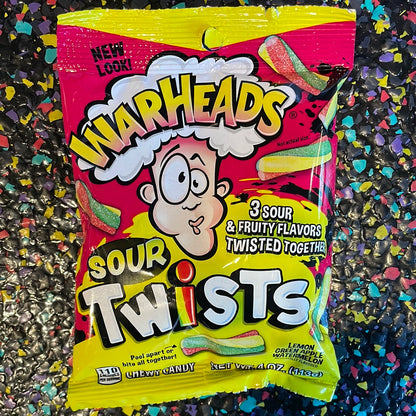 Warheads Sour Twists 113g