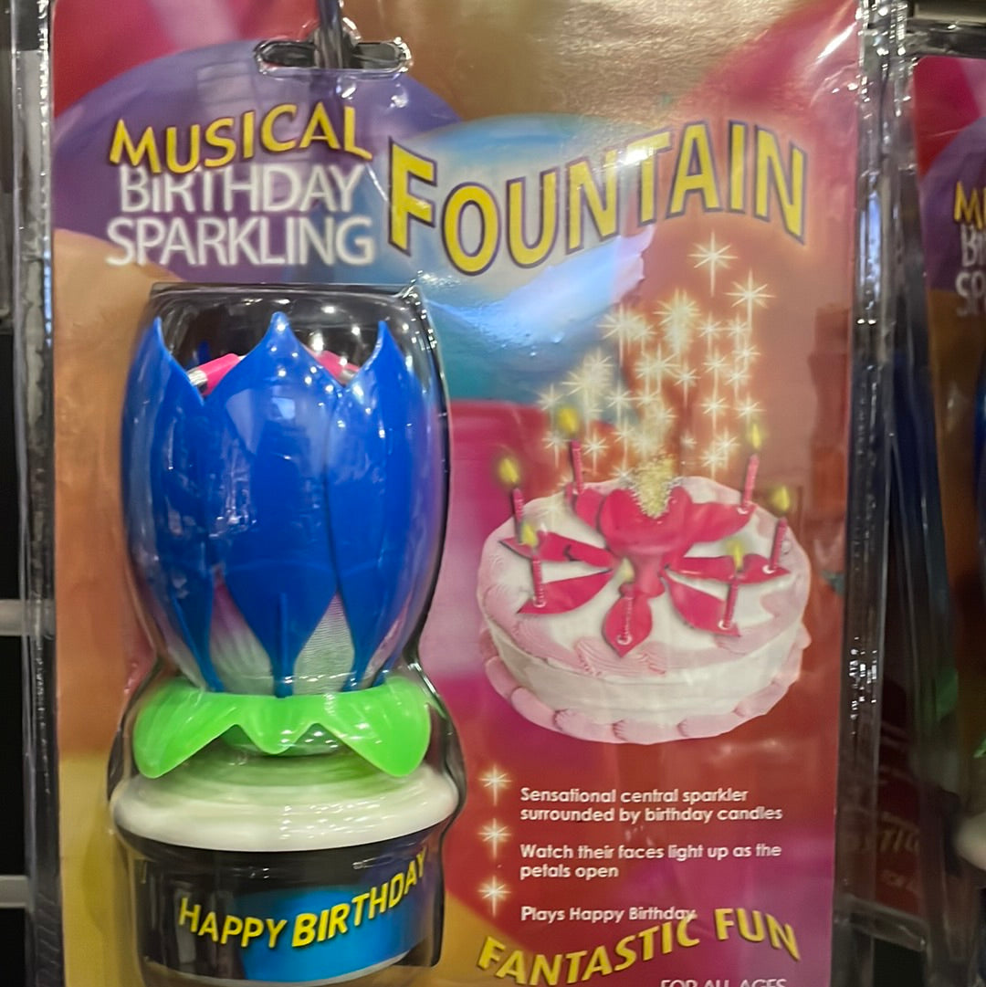 Musical Birthday Fountain