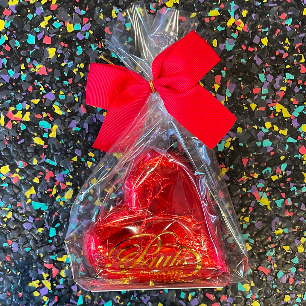 Pauls Chocolates Chocolate Angel Gift Heart Red / Pink 100g