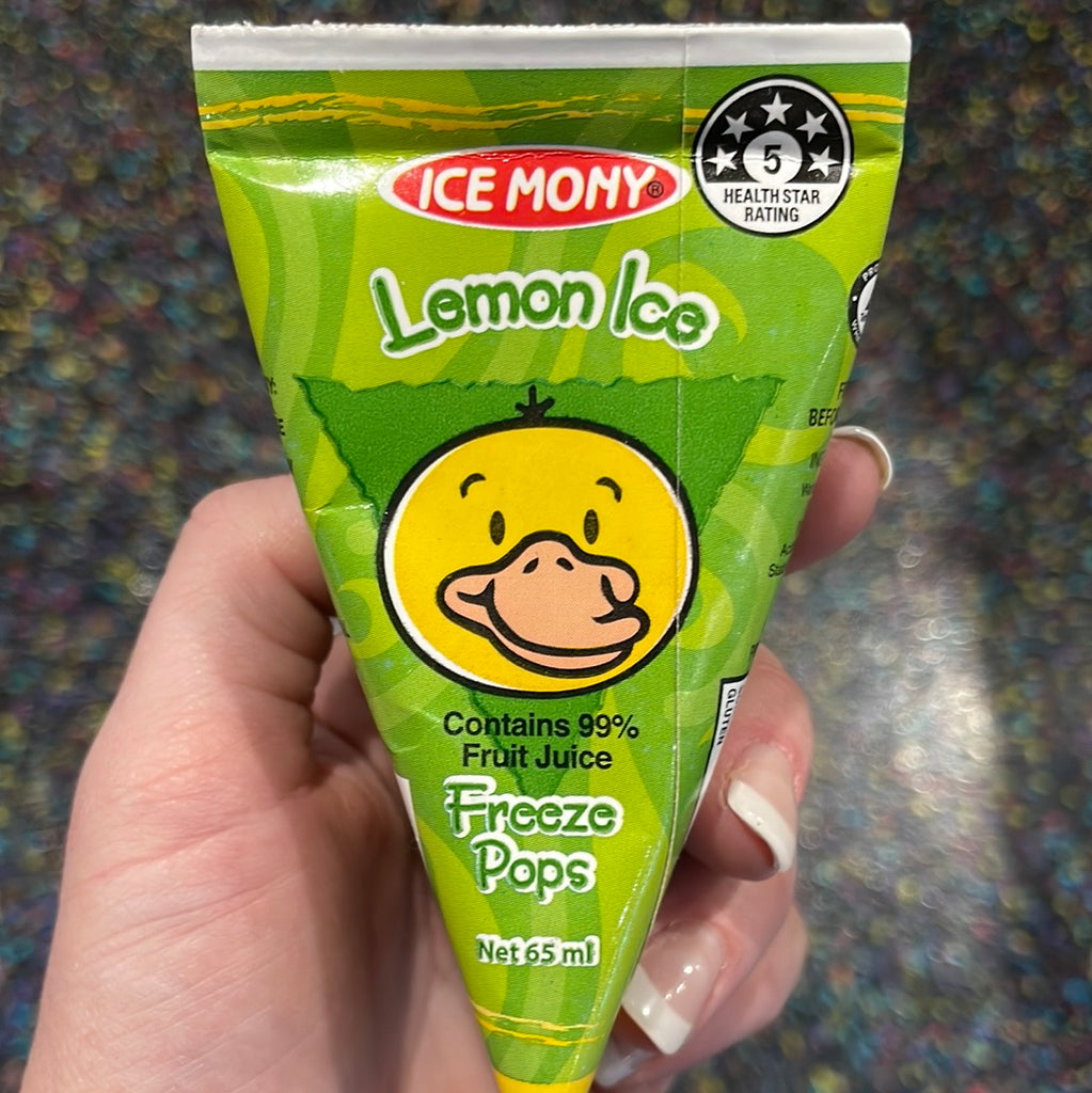 AIT Ice Mony Lemon Ice 65ml – Tom's Confectionery Warehouse