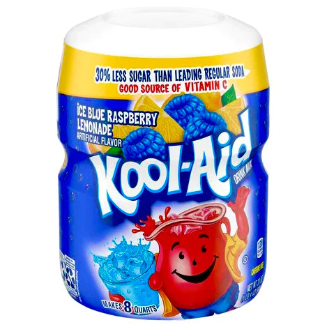 Kool Aid Blue Raspberry 538g – Tom's Confectionery Warehouse