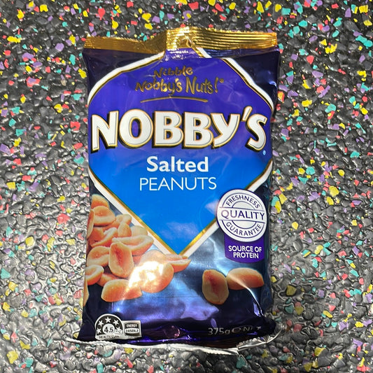 NOBBYS SALTED PEANUTS 375G