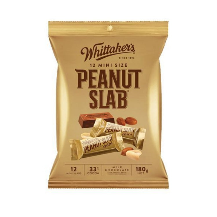 Whittaker's & Sons Sharepack Peanut Slab 180g