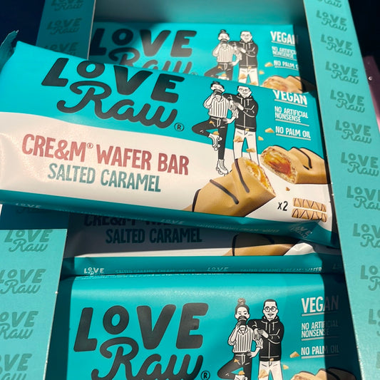 Love Raw Cream wafer bar 45g