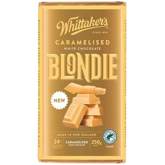 WHITTAKER'S BLOCK BLONDIE 250G