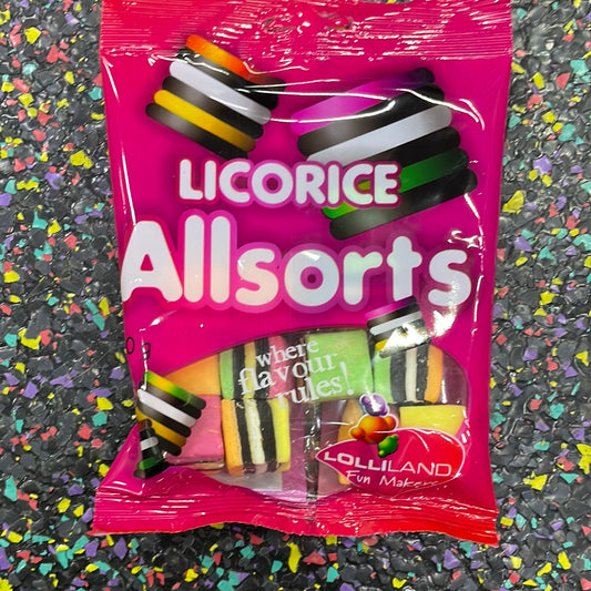 Lolliland Licorice Allsorts 135g