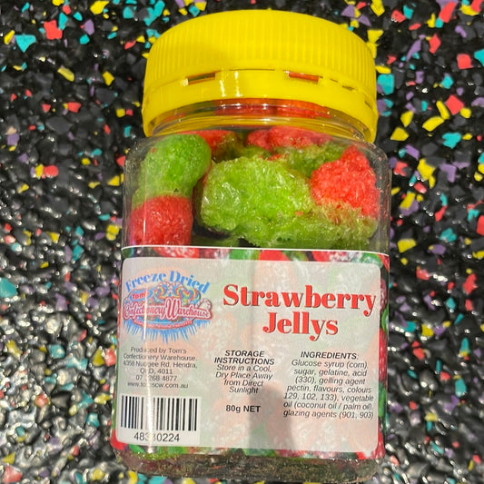Tom’s Freeze Dried Strawberry w/Leaf 80g