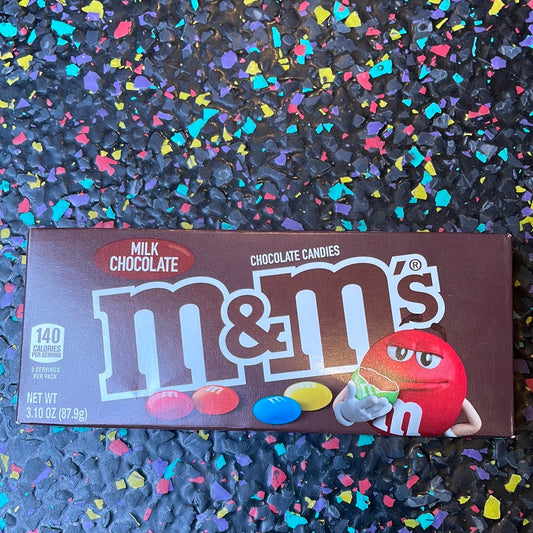 USA - M&M’s Milk Chocolate box - 90.7g