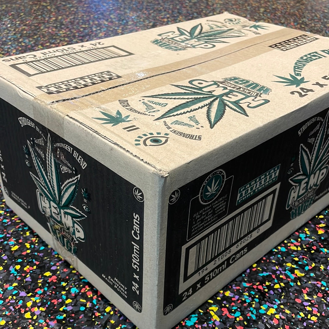 Hemp Black Label Can 500ML - Tom's Confectionery Warehouse