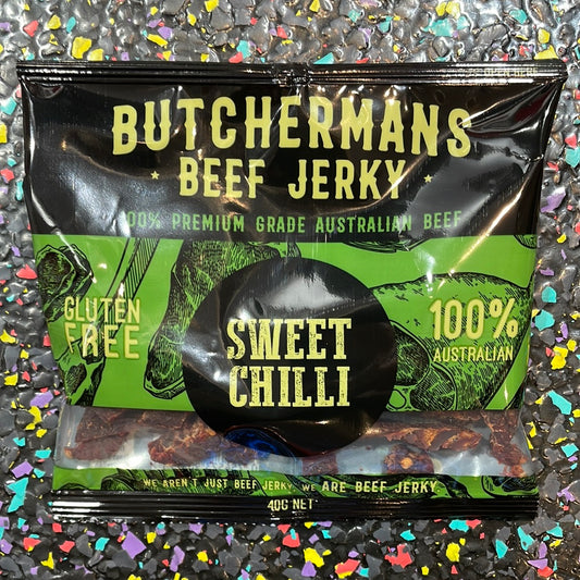 Butchermans Beef Jerky - Sweet Chilli 40g