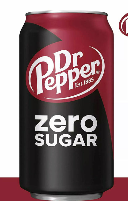 Dr Pepper Zero Sugar 355ml