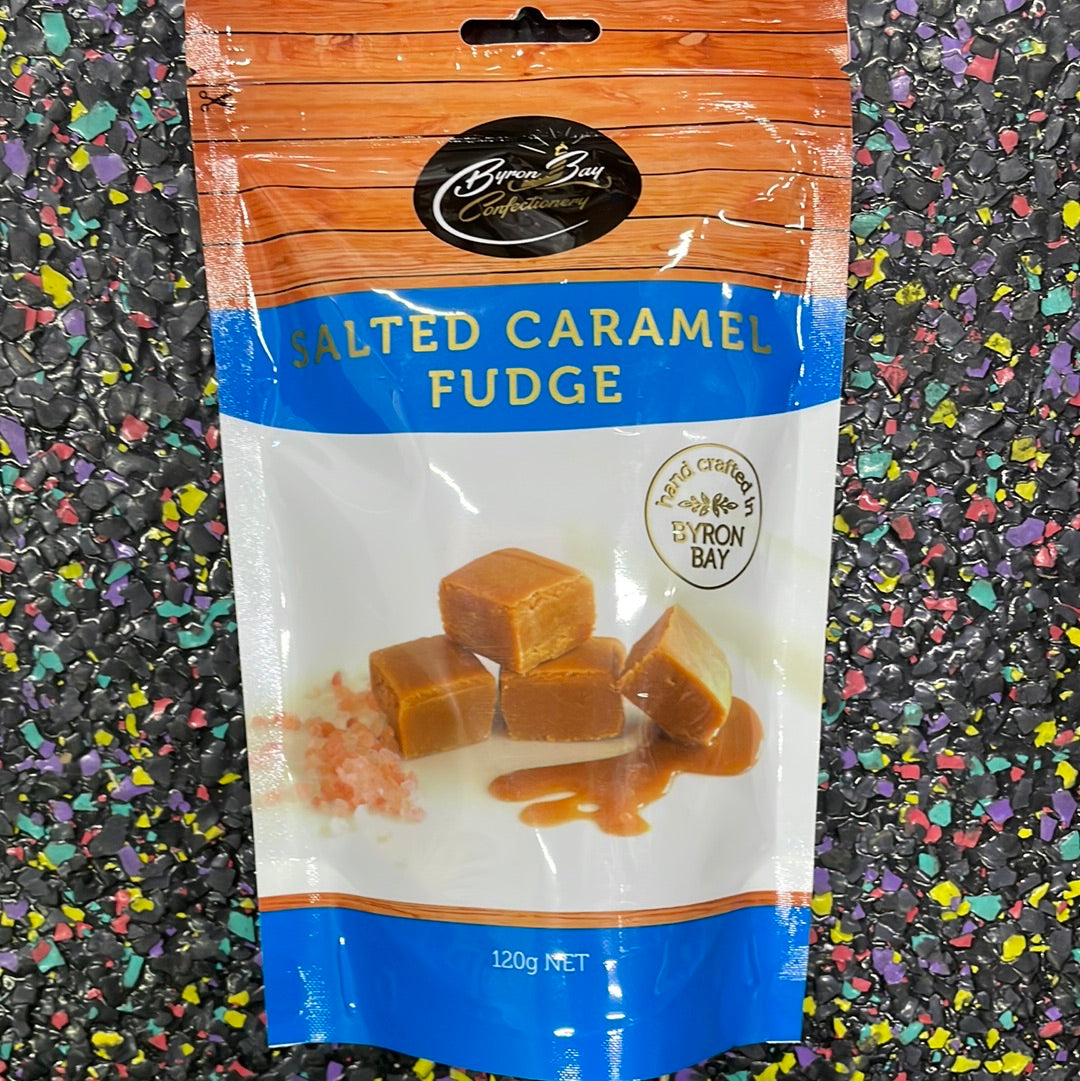 Byron bay - salted caramel pouch 120g