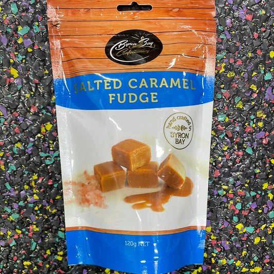 Byron bay - salted caramel pouch 120g