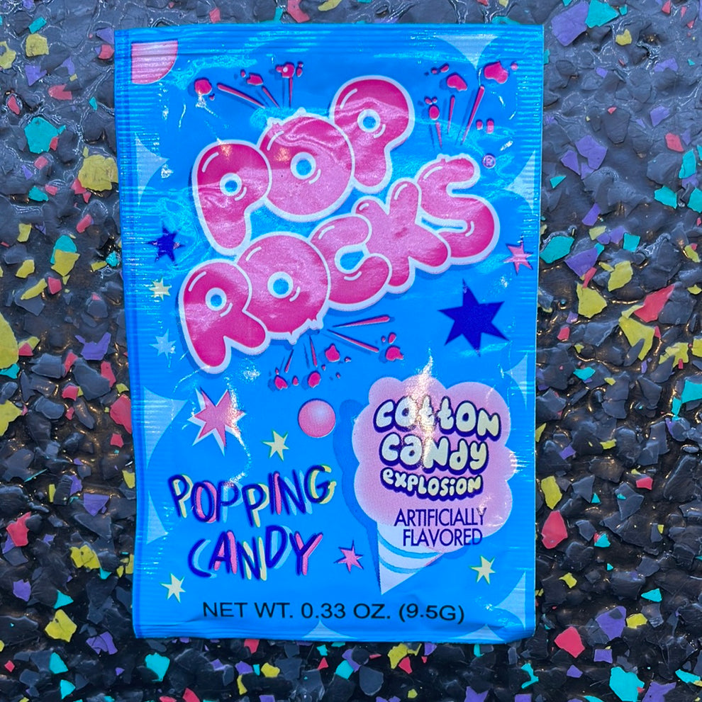 POP ROCKS COTTON CANDY 9.4G – Tom's Confectionery Warehouse